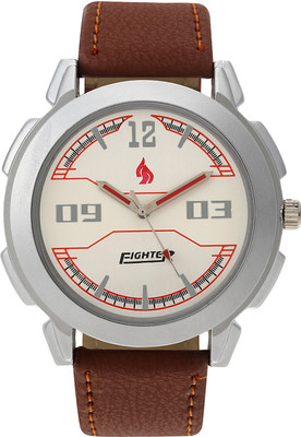 

Fighter New Latest Casual Dark Brown Leather FGTR025 Wrist FGTR Watch - For Men