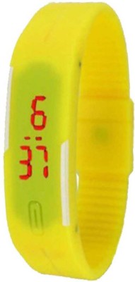 NS18 Led Band Single Yellow Digital Watch  - For Men & Women   Watches  (NS18)