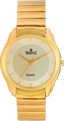 Swisstyle SS-GR9316-WHT-GCH DAZZLE Watch  - For Men   Watches  (Swisstyle)