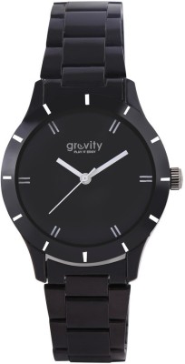 Gravity GVLXBLK19 Analog Watch  - For Men   Watches  (Gravity)