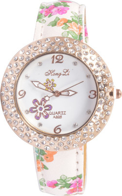 

Zoya ZH-D2FWHGN-02 Crocodile Finish Watch - For Women