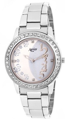 

Aavior Fashion White AA.1100 Watch - For Women