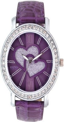Exotica Fashions New-EFL-70-H-Purple Basic Watch  - For Women   Watches  (Exotica Fashions)