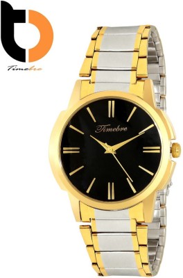 Timebre GXBLK349 Original Gold Plating Analog Watch  - For Men   Watches  (Timebre)