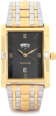Sonata 7115BM01 Analog Watch  - For Men   Watches  (Sonata)