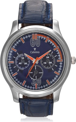 Calvino Cgas_1515524_blue Stylish Analog Watch  - For Men   Watches  (Calvino)