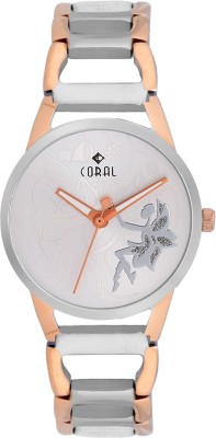Coral CUPID IPR TT Watch  - For Women   Watches  (Coral)