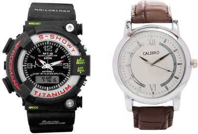 Calibro SW-107 Analog-Digital Watch  - For Men   Watches  (Calibro)
