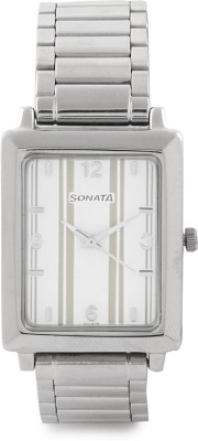 Sonata NG7078SM13C Analog Watch  - For Men   Watches  (Sonata)