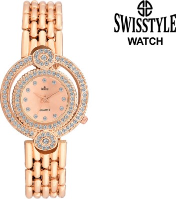 Swisstyle SS-LR9097-GLD-GCH Watch  - For Women   Watches  (Swisstyle)