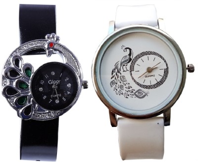 SPINOZA Diamond studded letest collaction with beautiful attractive peacock S09P27 Analog Watch  - For Girls   Watches  (SPINOZA)