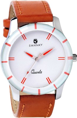 Swanky SC-MW-Pln01-Br Analog Watch  - For Men   Watches  (Swanky)