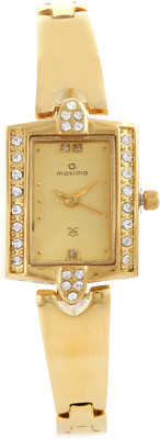 

Maxima 22363BMLY Gold Watch - For Women
