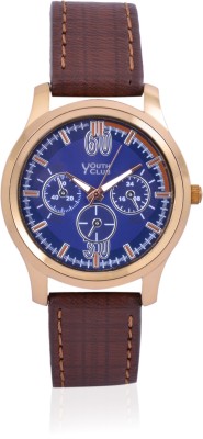 Youth Club Chrono Pattern Sports Analog Watch  - For Men   Watches  (Youth Club)