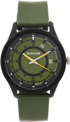 Sonata NH77007PP01CJ Analog Watch  - For Men   Watches  (Sonata)
