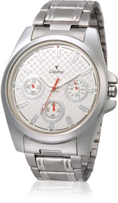 Calvino Cgac-142011-B_white Analog Watch  - For Men   Watches  (Calvino)