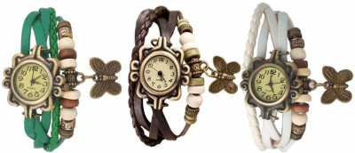 OpenDeal Stylish Leather Butterfly New Fashion BD0107 Analog Watch  - For Women   Watches  (OpenDeal)