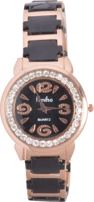 

Zoya ZT-CMBL112-12 Ceramic & Metal Strap Watch - For Women