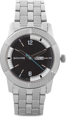 Sonata NG7100SM02 Analog Watch  - For Men   Watches  (Sonata)