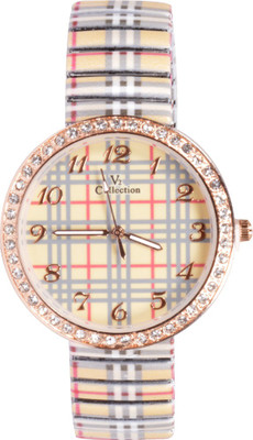 

Zoya ZV2-908-SSWCM-22 Stretch Strap Watch - For Women