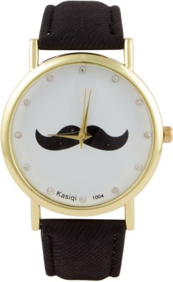 COSMIC Moustache Unisex Analog Wrist Watch- black Strap Analog Watch  - For Men   Watches  (COSMIC)