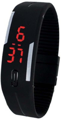 Led rubber watch sales