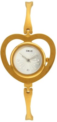 Dice FLG-W087-9402 Feelings Gold Analog Watch  - For Women   Watches  (Dice)