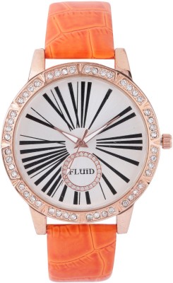 Fluid FL-405-OR01 Analog Watch  - For Women   Watches  (Fluid)