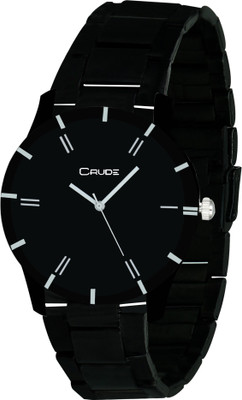 

Crude rg394 all black steel body studded dial all occasion perfect watch for girl Watch - For Women