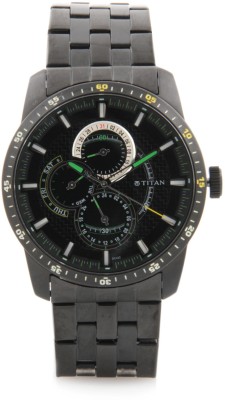 Titan NF9449NM01 Ssteele Collection Analog Watch  - For Men   Watches  (Titan)