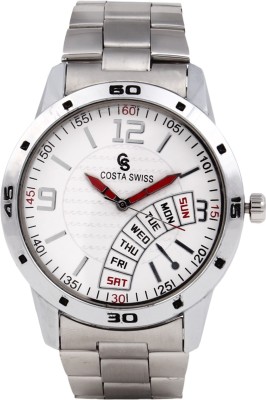 Costa Swiss CS-2003 Milestone Analog Watch  - For Men   Watches  (Costa Swiss)