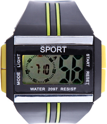 

iDigi 7 Lights Yellow Sports R2097 Watch - For Men