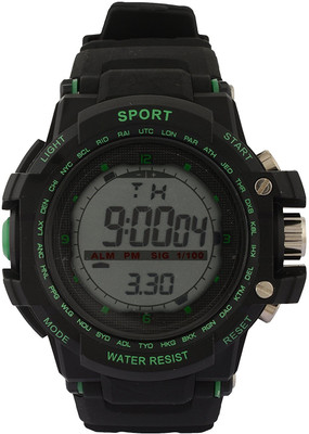 

Rokcy Sport_Green Digital Black Dial Boys' Watch Watch - For Boys