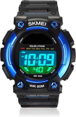 

Skmei DG1126-Blue Solar Watch - For Men