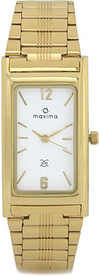 

Maxima 10691CMGY Gold Watch - For Men