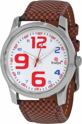 Evelyn BRN-224 Staylish Analog Watch  - For Men   Watches  (Evelyn)