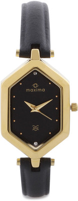 

Maxima 27922LMLY Gold Watch - For Women