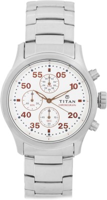 Titan 1634SM01 Octane Analog Watch  - For Men   Watches  (Titan)