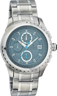

Titan NC9351SM01 Purple Watch - For Men