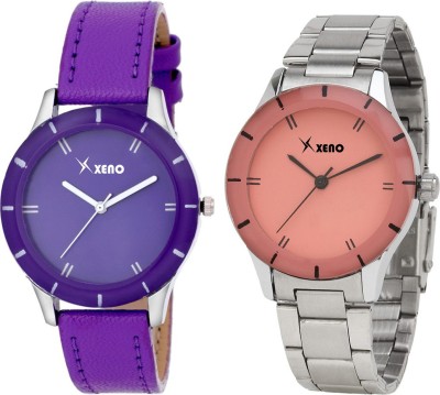 Xeno ZD000226LC Purple Baby Orange Combo Women's Watch  - For Girls   Watches  (Xeno)