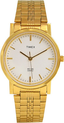 

Timex fek653 gold dial Watch - For Men