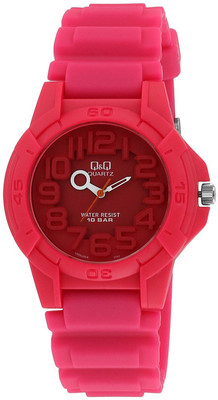 

Q&Q VR00J004YPINK PU Color Watch - For Women