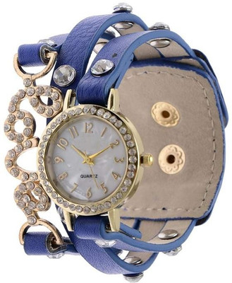 

Srushti Art Jewelry Yilisha_LoveBelt_Blue_Diamond1 Watch - For Women