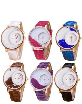 

Fast India Shop mxre_6 colour combo Watch - For Women