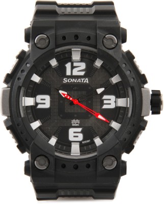 Sonata NH77014PP01CJ Analog Watch  - For Men   Watches  (Sonata)
