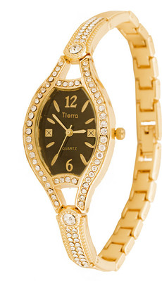 

Tierra NTGO001GOLD Desire Series Watch - For Women