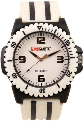 

Gansta GT104-2-Wht-Blk Watch - For Men