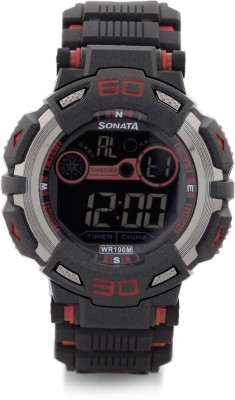 Sonata NH77009PP01 Digital Watch  - For Men   Watches  (Sonata)