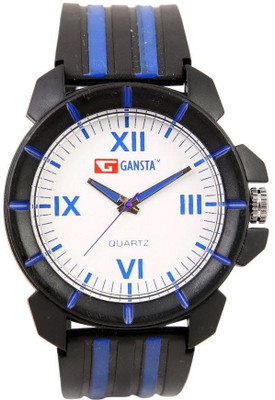

Gansta GT105-3-Blk-Blu Watch - For Men & Women