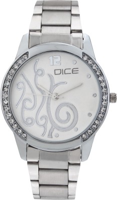 Dice EMPS-W118-8419 Empress Silver Analog Watch  - For Women   Watches  (Dice)